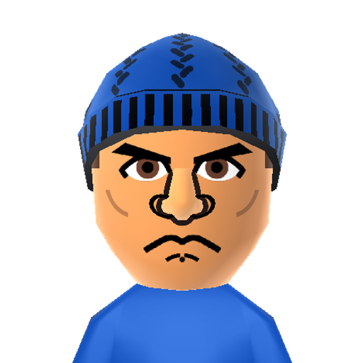 Mega-Man Mii character: He is the hero from the Capcom game, "Mega-Man". This is his fighter, buffer, and manlike version from the other Capcom, game "Street Fighter". Mega Man and Pacman both had some work done for the game.