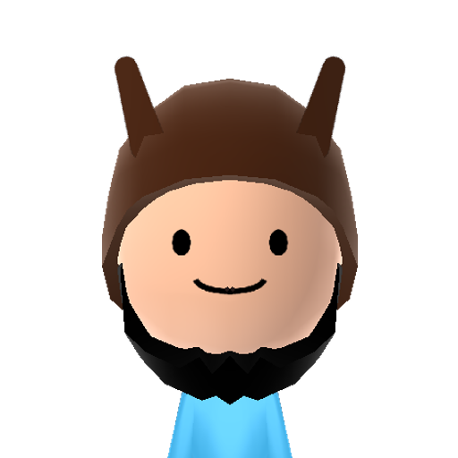 Finn Mii character: This is a Mii uploaded for the 3DS version and distributed by Mii Central for both the 3DS and Switch versions of Miitopia.