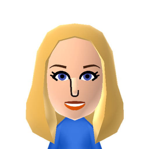 Jen Taylor Mii character: An American voice actress best known for her roles in various video games.