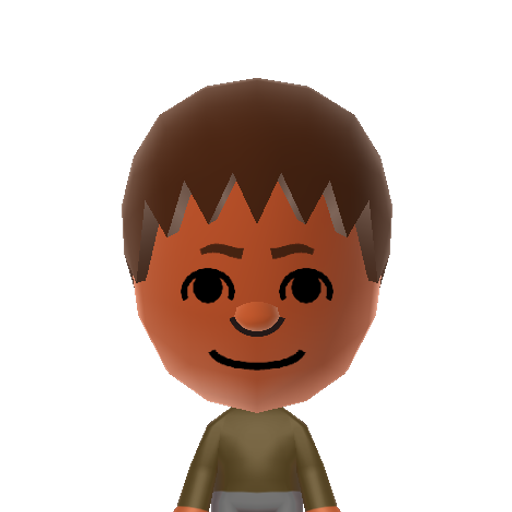 ムスコ Mii character: A Mii from Jinsei Game Wii