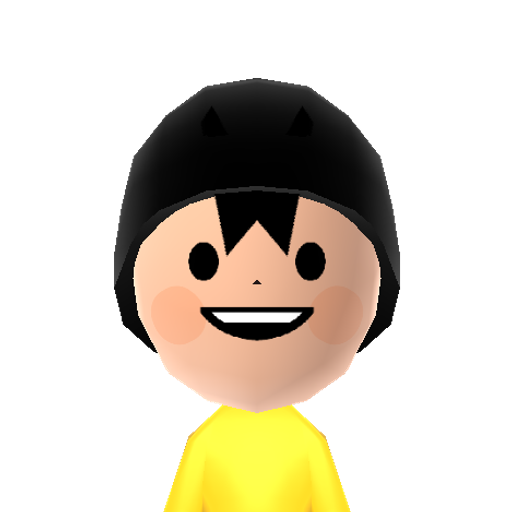 Emolga Mii character: The cute little Electric/Flying type Pokemon.