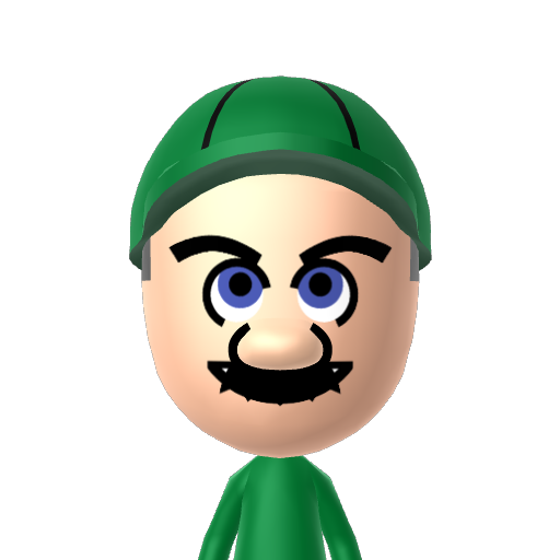 Luigi Mii character: These are extracted and derived from the Mii Central Miis from the 3DS Miitopia.