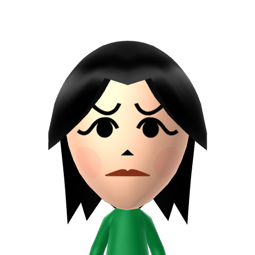 浔浙浚浜浞浠浣浦浩浪 Mii character: This is a Mii for testing Mii nicknames.