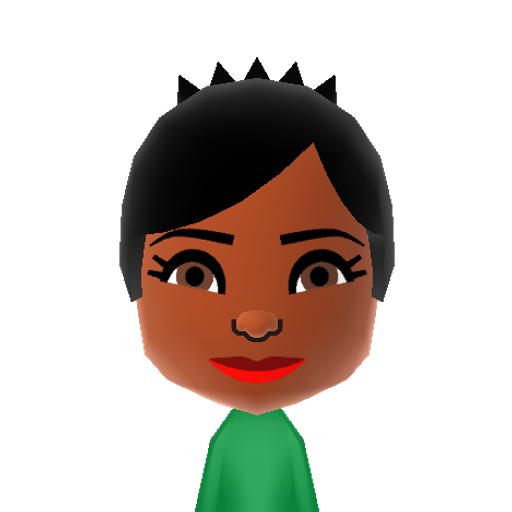 Tiana Mii character preview