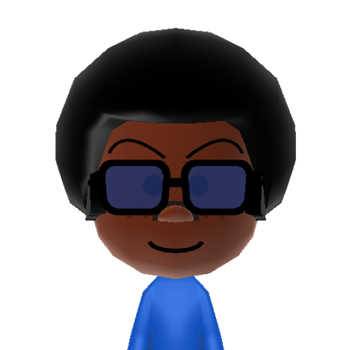 Clyde Mii character: Lincoln's awkward and nerdy best friend from Nickelodeon's "The Loud House".