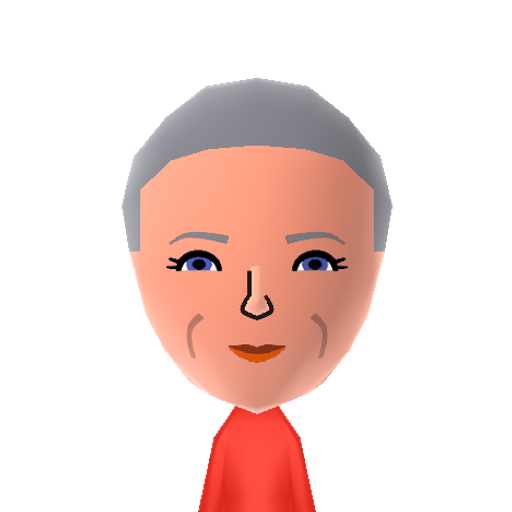 Wynne Mii character: From the game "Dragon Age".