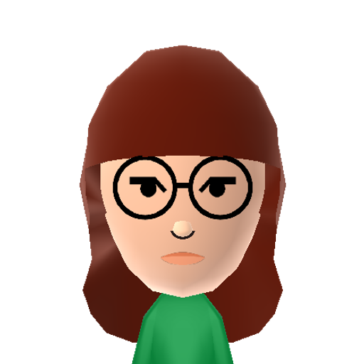 Daria Mii character: From the 90s animated TV series "Daria" and "Beavis and Butt-head".