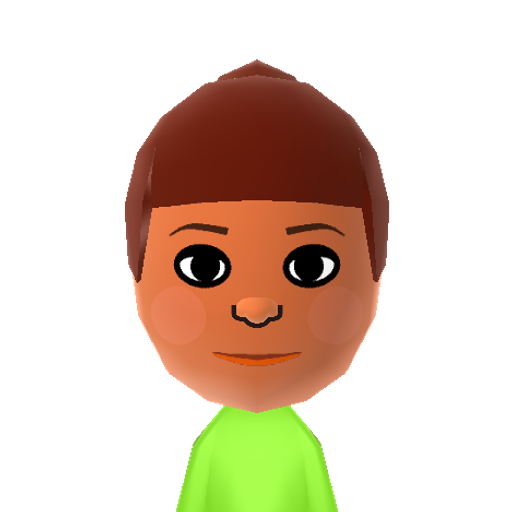Catalina Mii character: A Mii from Wii Sports Resort: Meme Squad, a mod for Wii Sports Resort