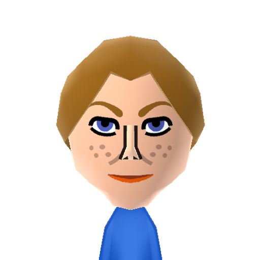 Pepper Mii character preview