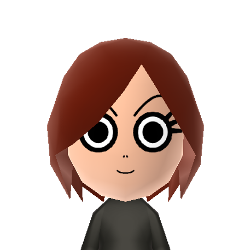 Rudy Gloom Mii character: by adre0528