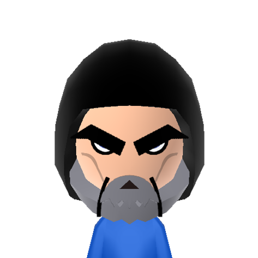 Sub-Zero Mii character: Warrior from Mortal Kombat who controls the power of ice.