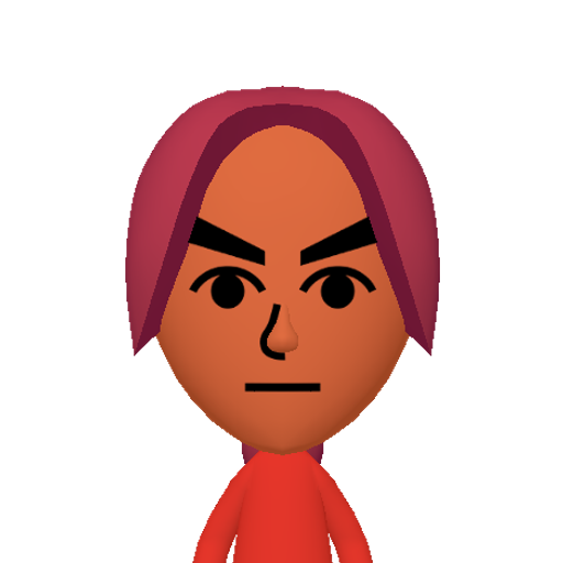 no name Mii character: This Mii is from the Switch SDK as a SampleDB Mii.