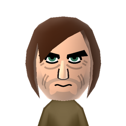 Snake Mii character preview