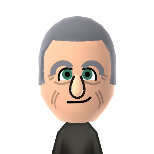 T. Bennett Mii character: The world famous crooner who left his heart in San Francisco.