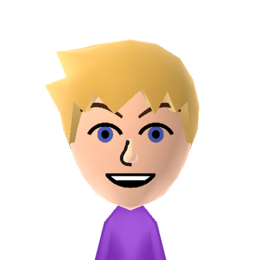 pierce Mii character: NNID: MANLIKEPIERCE420