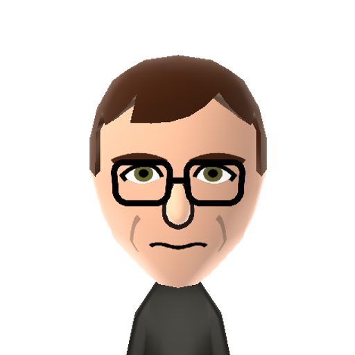 Flake Mii character: Keyboardist of the German metal band Rammstein, also known as 'Flake'.