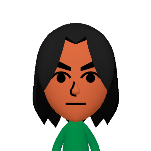 no name Mii character: This Mii is from the Switch SDK as a SampleDB Mii.