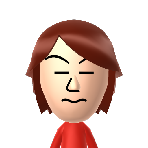 あおしま　さなぎ Mii character: NNID: superior4553
