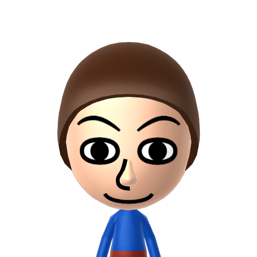 ? Mii character: A Mii uploaded to Check Mii Out Channel (WiiLInk)