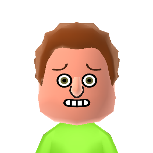 Thompson Mii character: From "Gravity Falls" on the Disney Channel.