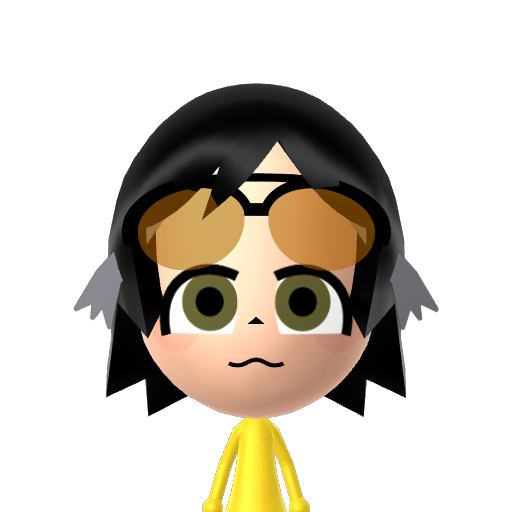 ? Mii character: A Mii uploaded to Check Mii Out Channel (WiiLInk)