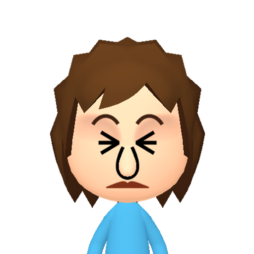 лмнопрстуф Mii character: This Mii is from the Switch SDK as a SampleDB Mii.
