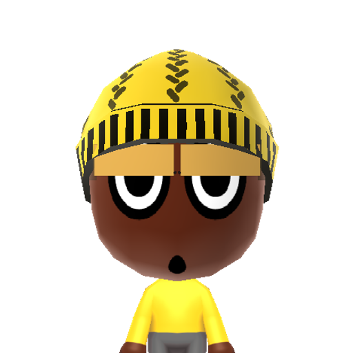 Met Mii character: The famous enemy from the "Megaman" series.