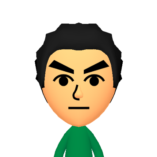 no name Mii character: This Mii is from the Switch SDK as a SampleDB Mii.