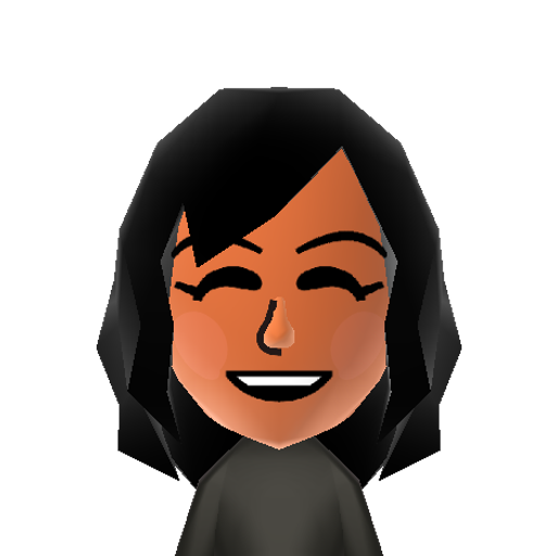 Sabina Mii character: These are extracted and derived from the Mii Central Miis from the 3DS Miitopia.