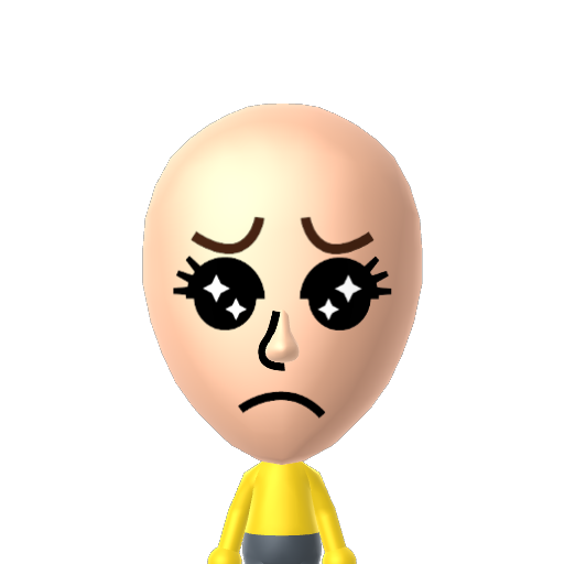 ぴえん Mii character preview