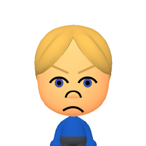 no name Mii character: This Mii is from the Switch SDK as a SampleDB Mii.