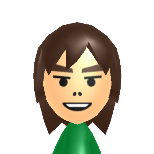 はやと Mii character: A Mii used for Nintendo Network ID s4kyoudai by はやと.