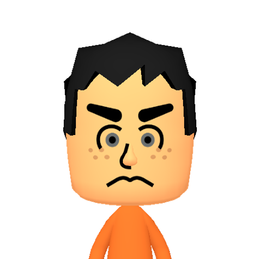 dummy005 Mii character: This Mii is from the Switch SDK as a .charinfo test.