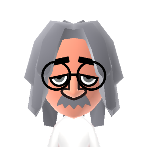 Einstein Mii character: These are extracted and derived from the Mii Central Miis from the 3DS Miitopia.
