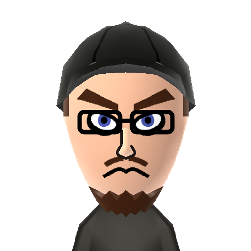 Critic Mii character: A man who reviews deplorable Nostalgic movies from the 80's to 90's. Portrayed by Doug Walker.