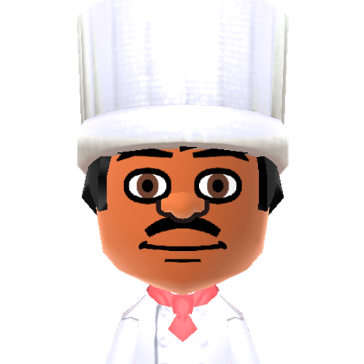 Chef PP Mii character preview