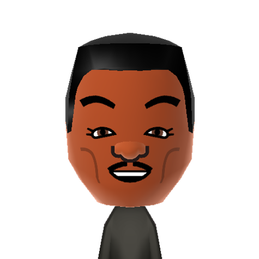 Will Smith Mii character preview