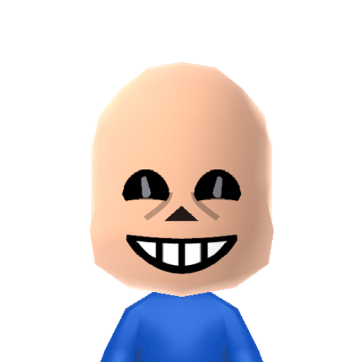 Sans Mii character preview