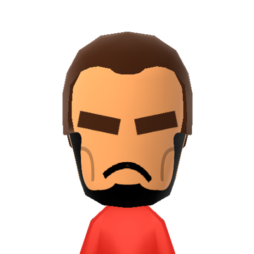 アイアンマン Mii character: These are extracted and derived from the Mii Central Miis from the 3DS Miitopia.