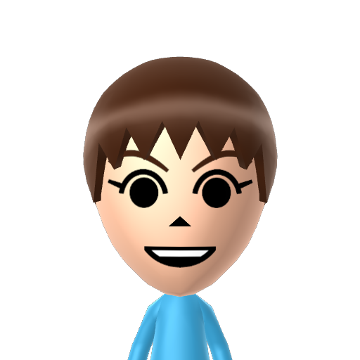 ? Mii character: A Mii uploaded to Check Mii Out Channel (WiiLInk)
