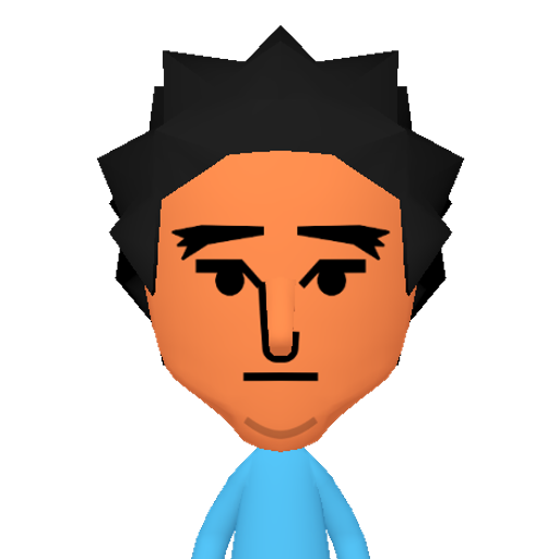no name Mii character: This Mii is from the Switch SDK as a SampleDB Mii.
