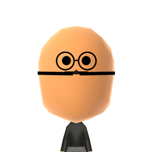 smarty Rob Mii character: A smarty rob