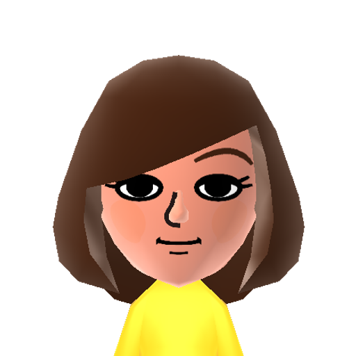 Mizuho Mii character: From Wii Sports Club