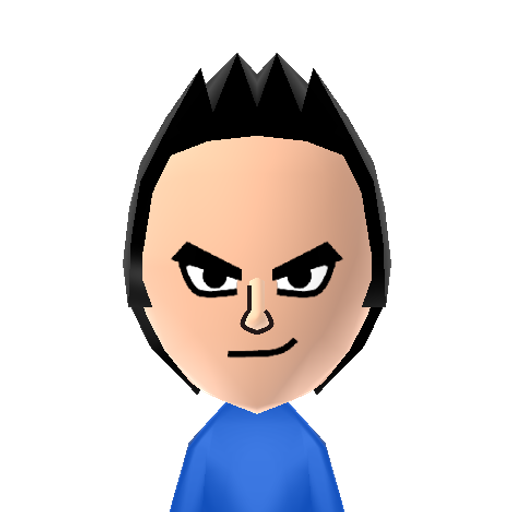 vegeta Mii character preview