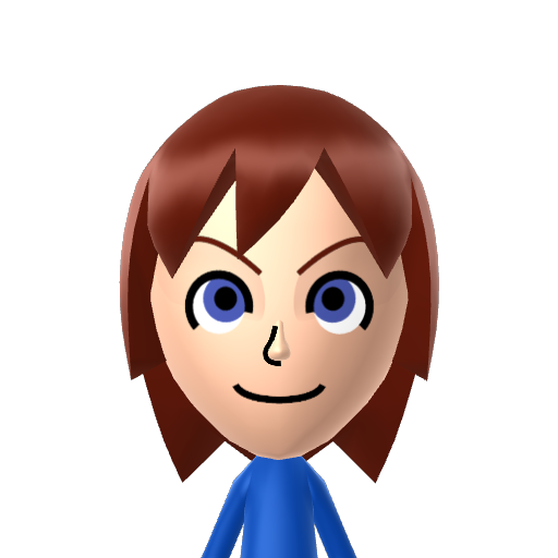 ? Mii character: A Mii uploaded to Check Mii Out Channel (WiiLInk)