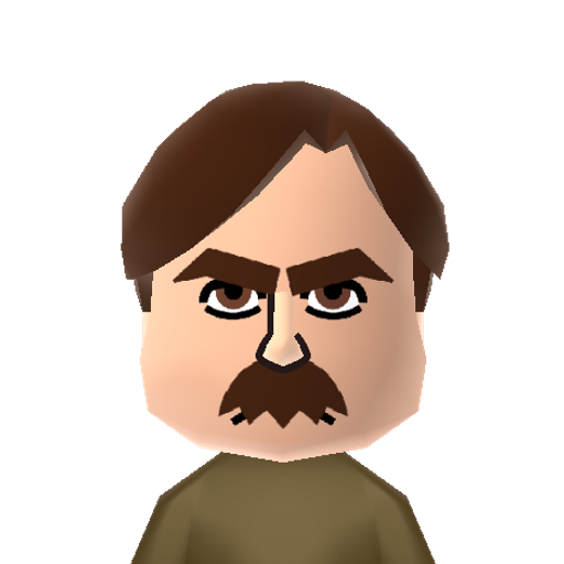 RonSwanson Mii character preview