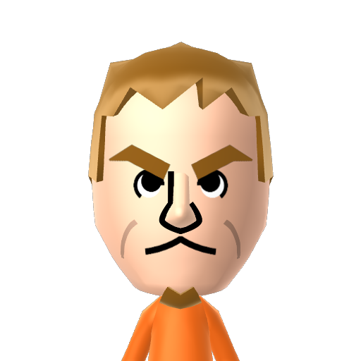 Kyle Mii character: A random Mii from my Wii U