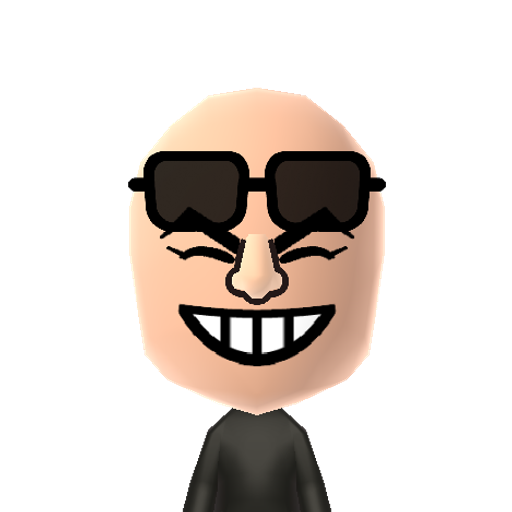 Gizmo Mii character: The pint-sized boy-genius from "Teen Titans" with a nasty attitude!