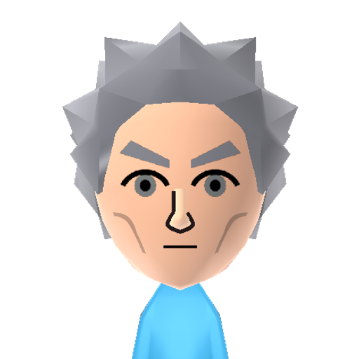 Cyrus Mii character preview