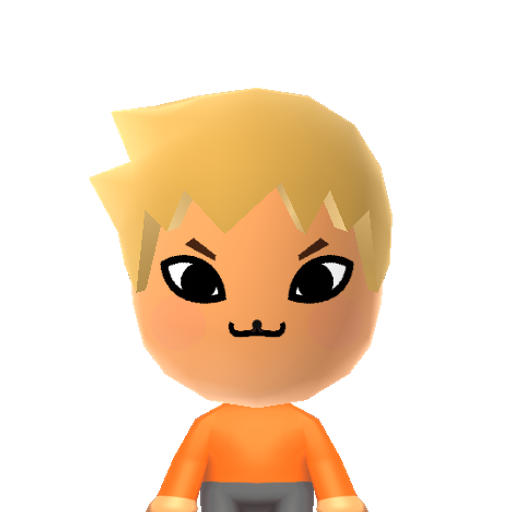 HeroponRik Mii character: Nopon from "Xenoblade Chronicles".